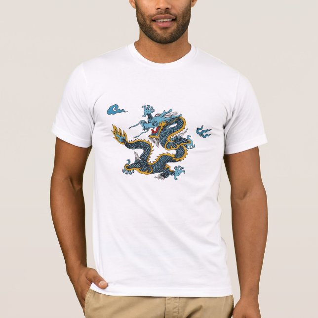 Camiseta Dragão chinês antigo (Frente)
