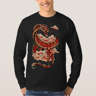 Camiseta Dragão Chinês Art Japonês Tokyo Dragon 1