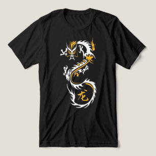 Camiseta Dragão Chinês Moderno