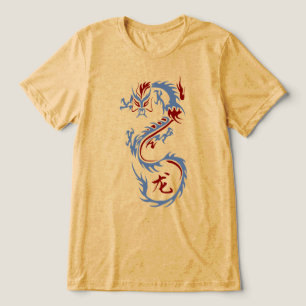 Camiseta Dragão Chinês Moderno