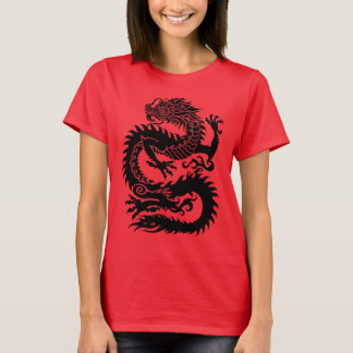 Camiseta Dragão chinês tradicional