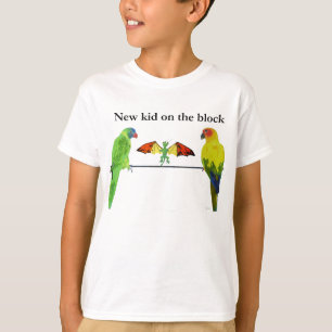 Camiseta Dragão com aves