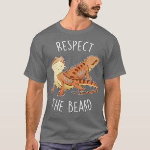 Camiseta Dragão com barba respeita a barba
