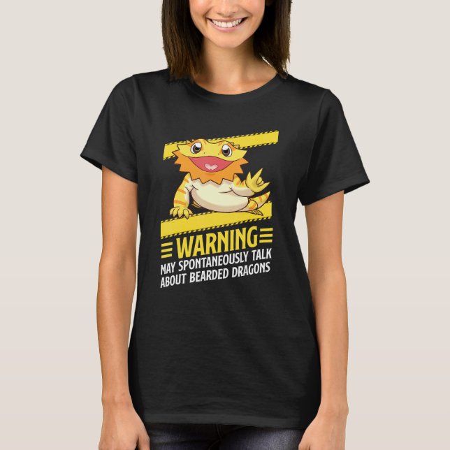 Camiseta Dragão Com Carboras Pode Falar Espontaneamente Sob (Frente)