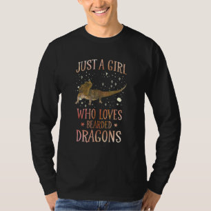 Camiseta Dragão Com Mano Só Uma Menina Que Adora Arrasto Co