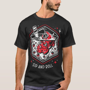Camiseta Dragão D20 - Dice de bolha de Draconic