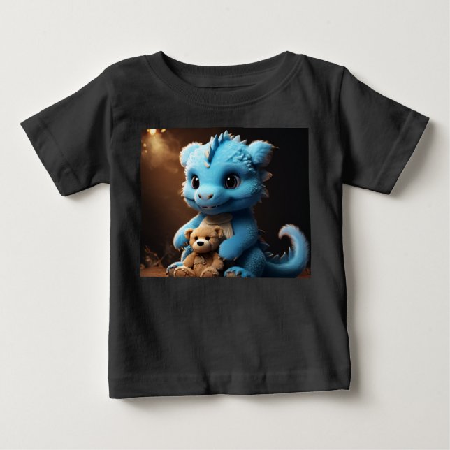 Camiseta Dragão da Baía com Tee Ursinho (Frente)