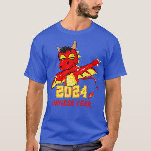 Camiseta Dragão Dabbing 2024 chinês