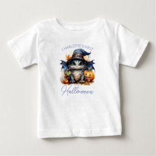 Camiseta Dragão de 1rua de Cama de Halloween
