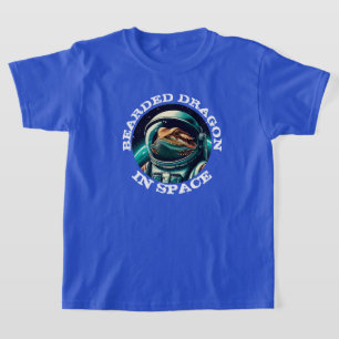 Camiseta Dragão de Barba Difundida no Espaço