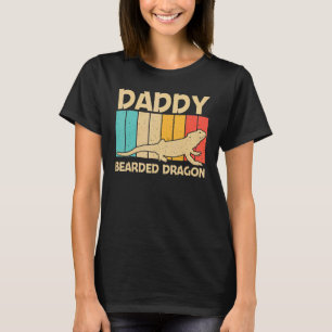 Camiseta Dragão De Barba Para Pai Masculina Iguana Lizard