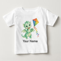 Dragão de Bebê Personalizado Segurando Pipa Crianç