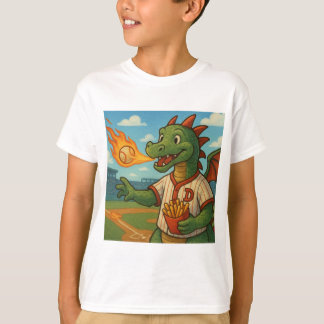 Camiseta Dragão de beisebol