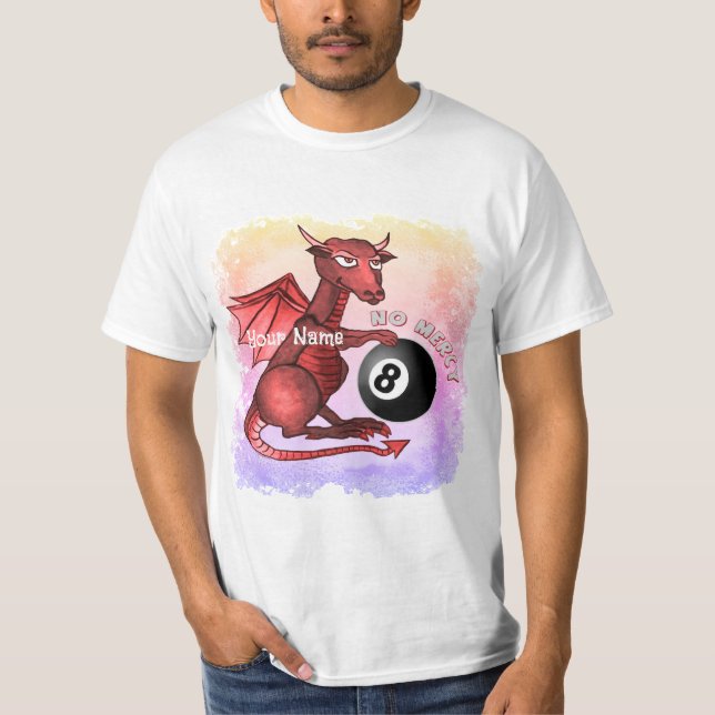 Camiseta Dragão de Bilhar  (Frente)