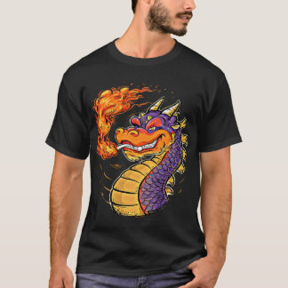Camiseta Dragão de Breve-Fogo