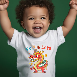 Camiseta Dragão de Cartonagem Chinês Ano Novo Presente para