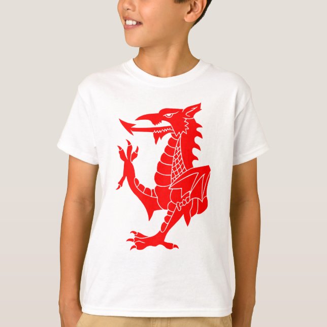 Camiseta Dragão de Galês desenfreado (Frente)