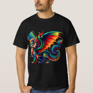 Camiseta Dragão de Gato Legendário - Dragão de Gato Animal