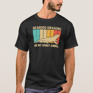 Camiseta Dragão De Mão Para Homens Réptil Iguana Lizard