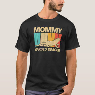 Camiseta Dragão De Mão Para Mulheres Mãe Réptil Iguana Liza
