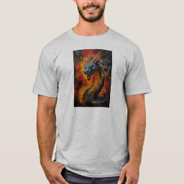 Camiseta Dragão de Respiração Fantasia