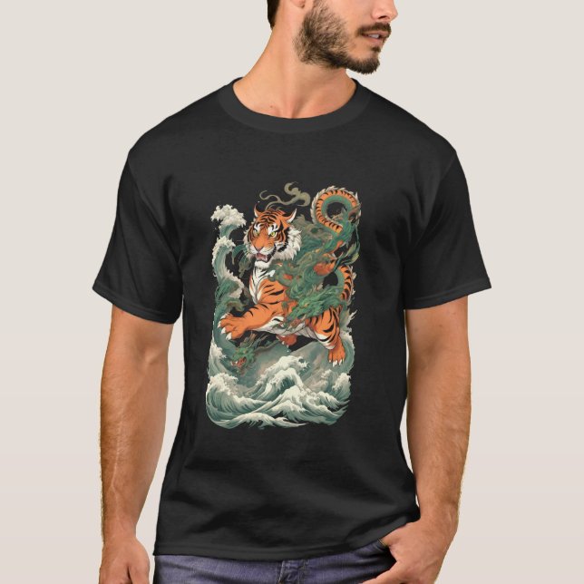 Camiseta Dragão de Tigre e Góst (Frente)