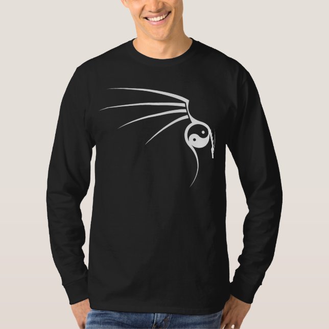 Camiseta Dragão de Yin Yang (Frente)