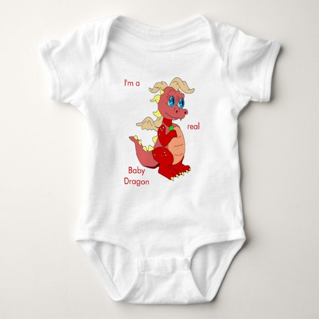 Camiseta Dragão do bebê (Frente)