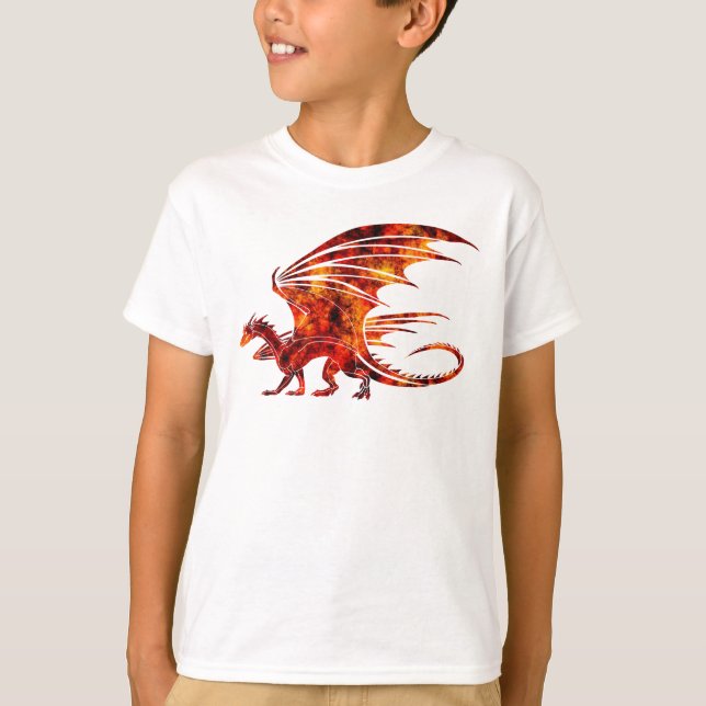 Camiseta Dragão do fogo (Frente)