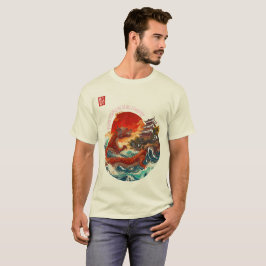 Camiseta Dragão do Sol Crimson