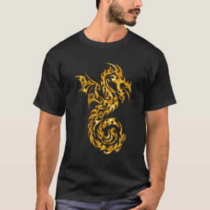 Camiseta Dragão dourado