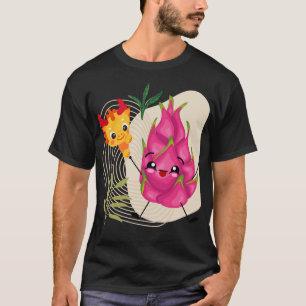 Camiseta Dragão e Plantas Estético   Berço Botânico de Drag