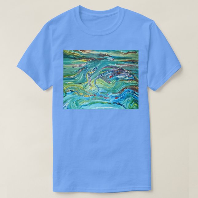 Camiseta Dragão Escondido Em Uma Tempestade (Frente do Design)