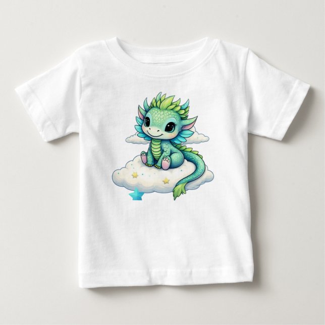 Camiseta Dragão fofo  (Frente)