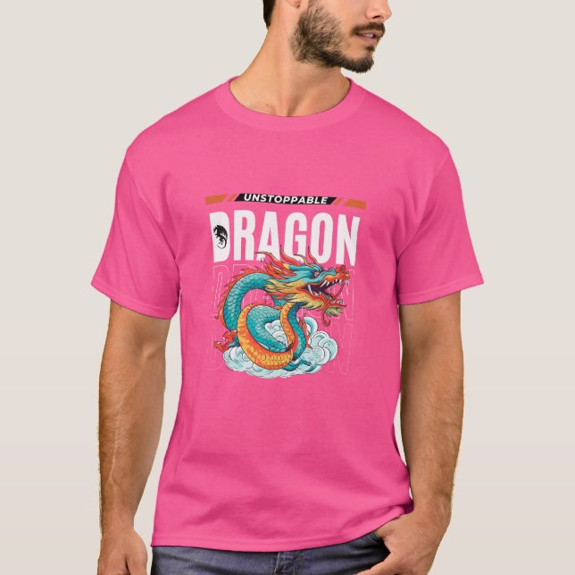 Camiseta Dragão Imparável (Frente)