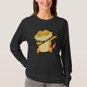 Camiseta Dragão-Láptil-Lizard Arrastado com Barba