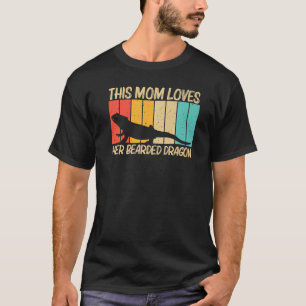 Camiseta Dragão legal De Mama Para Mãe Réptil Lizard