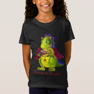 Camiseta Dragão mágico e caprichoso