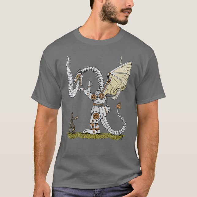 Camiseta Dragão Mecânico (Frente)