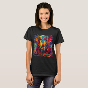 Camiseta Dragão Místico Rei e Rainha