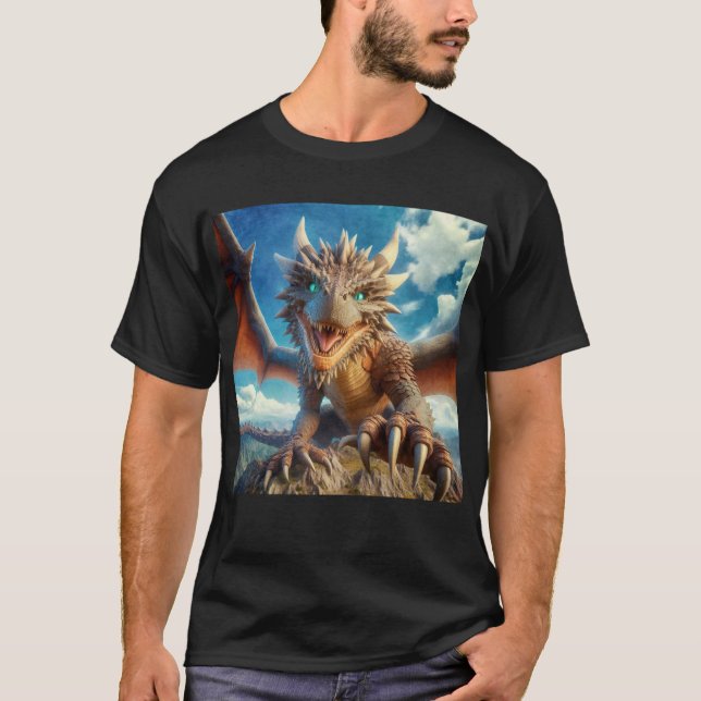 Camiseta Dragão-Montanha (Frente)