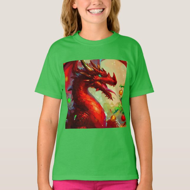 Camiseta Dragão Natal 1 (Frente)