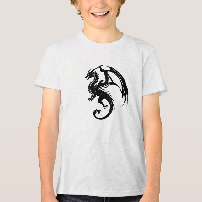 Camiseta Dragão negro (Frente)
