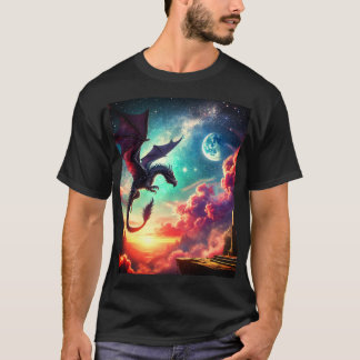 Camiseta Dragão Negro