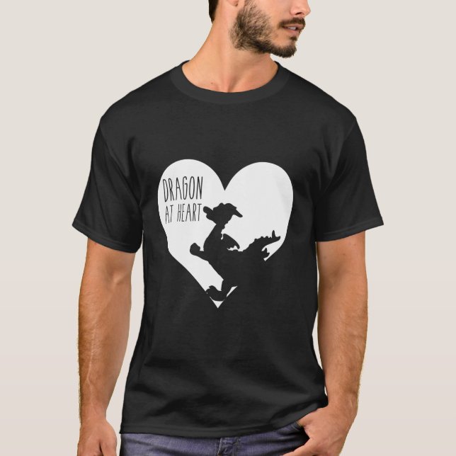 Camiseta Dragão No Coração (Frente)