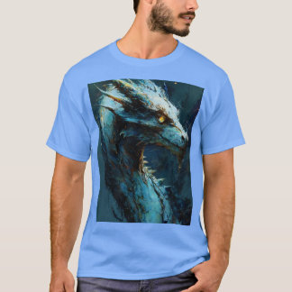 Camiseta Dragão óptico místico animal