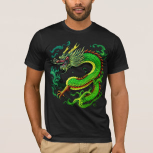 Camiseta Dragão Oriental Místico