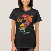 Dragão Oriental Mítico Dourado Viagem