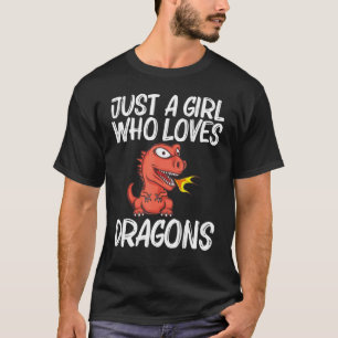 Camiseta Dragão Para Meninas Crianças Criadoras De Bombeiro