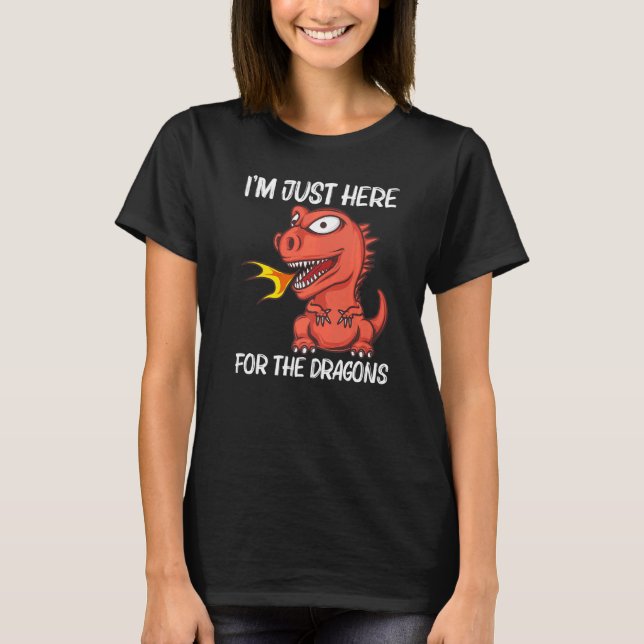 Camiseta Dragão Para Mulheres Criadoras De Bombeiros (Frente)